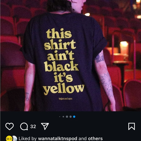 Tegan and Sara T-Shirt (NWOT) - Picture 2 of 6